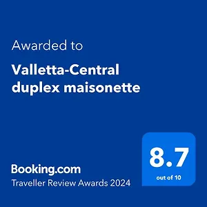 Valletta-central Duplex Maisonette La Valette